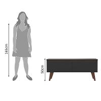 Rack Para Tv Até 55 Polegadas Madesa Le Mans Com 2 Portas - 5