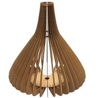 Luminária De Chão Catedral Mdf Cru - 1