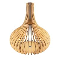 Luminária De Chão Aladdin Mdf Cru - 2