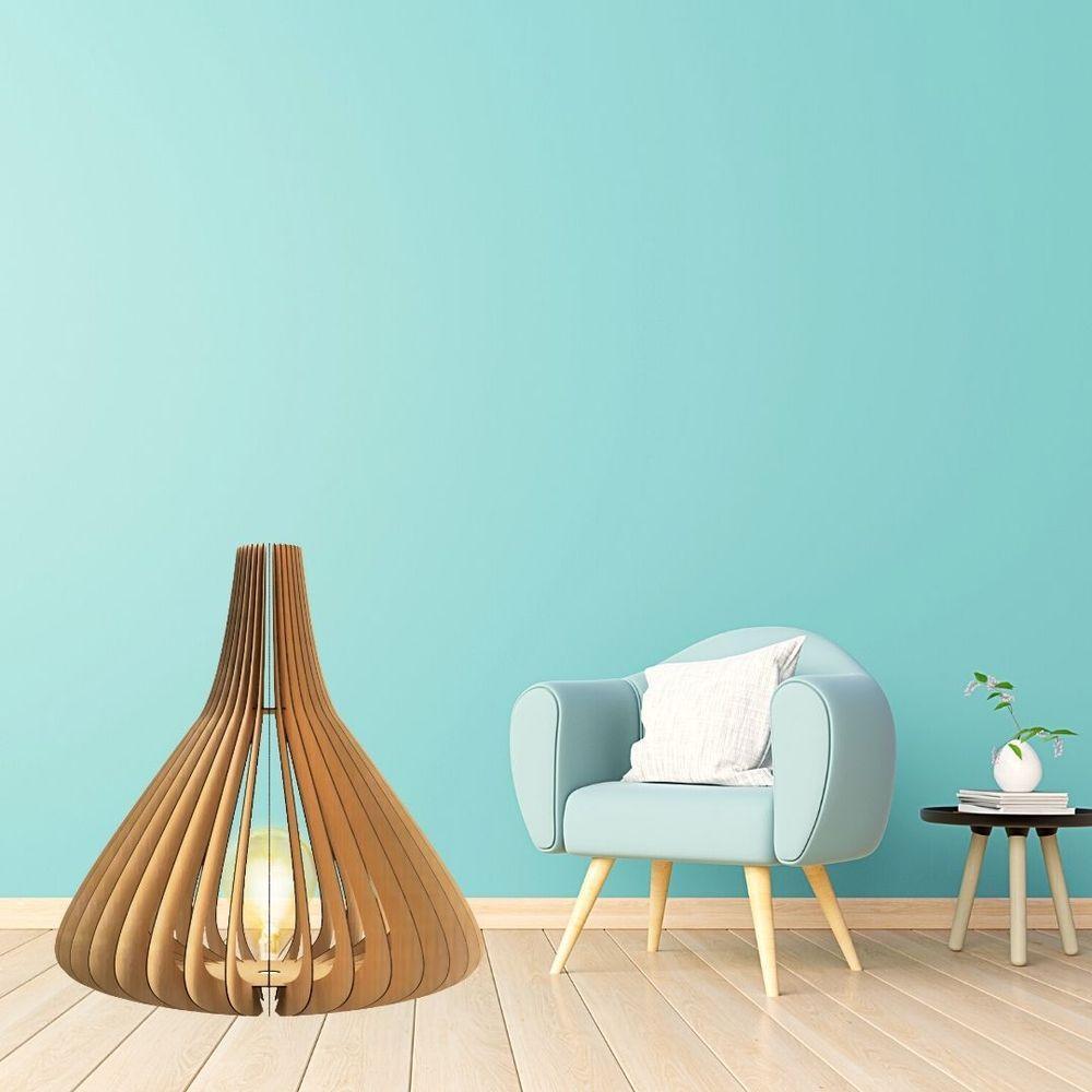 Luminária De Chão Istambul Mdf Cru - 3