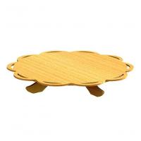 Bandeja De Bolo Com Suporte Em Mdf - 1