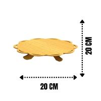 Bandeja De Bolo Com Suporte Em Mdf - 4