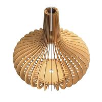 Luminária De Chão Oásis Mdf Cru - 2