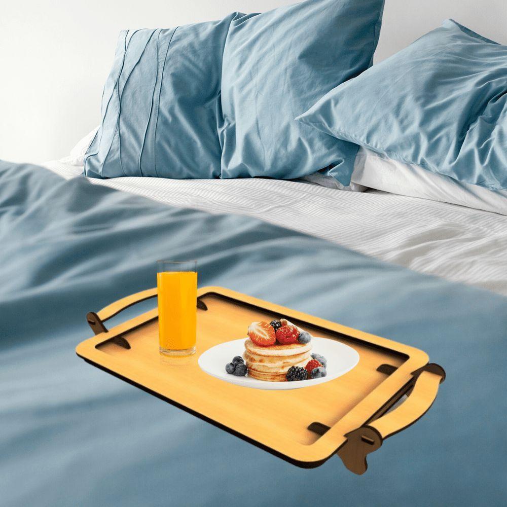 Bandeja Com Suporte Lateral Em Mdf - 3