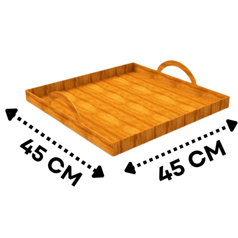 Cesta Com Alça Corte à Laser Em Mdf - 4