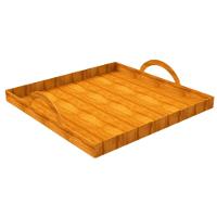 Cesta Com Alça Corte à Laser Em Mdf - 1