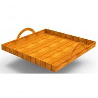 Cesta Com Alça Corte à Laser Em Mdf - 2