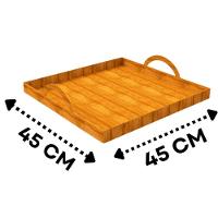 Cesta Com Alça Corte à Laser Em Mdf - 4