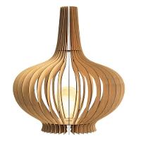 Luminária De Chão Oásis Mdf Cru - 1