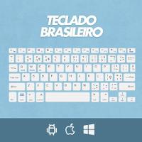 Teclado Sem Fio Bluetooth Recarregável Com Mouse - Azul - 5