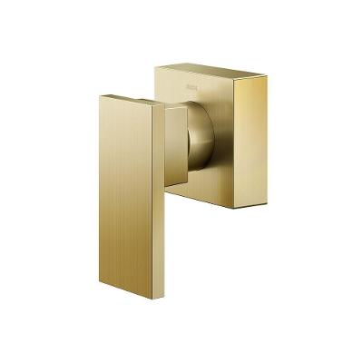 Acabamento Para Registro Docol New Edge 925872 Para Base Deca 1-2", 3-4" E 1" Ouro Escovado