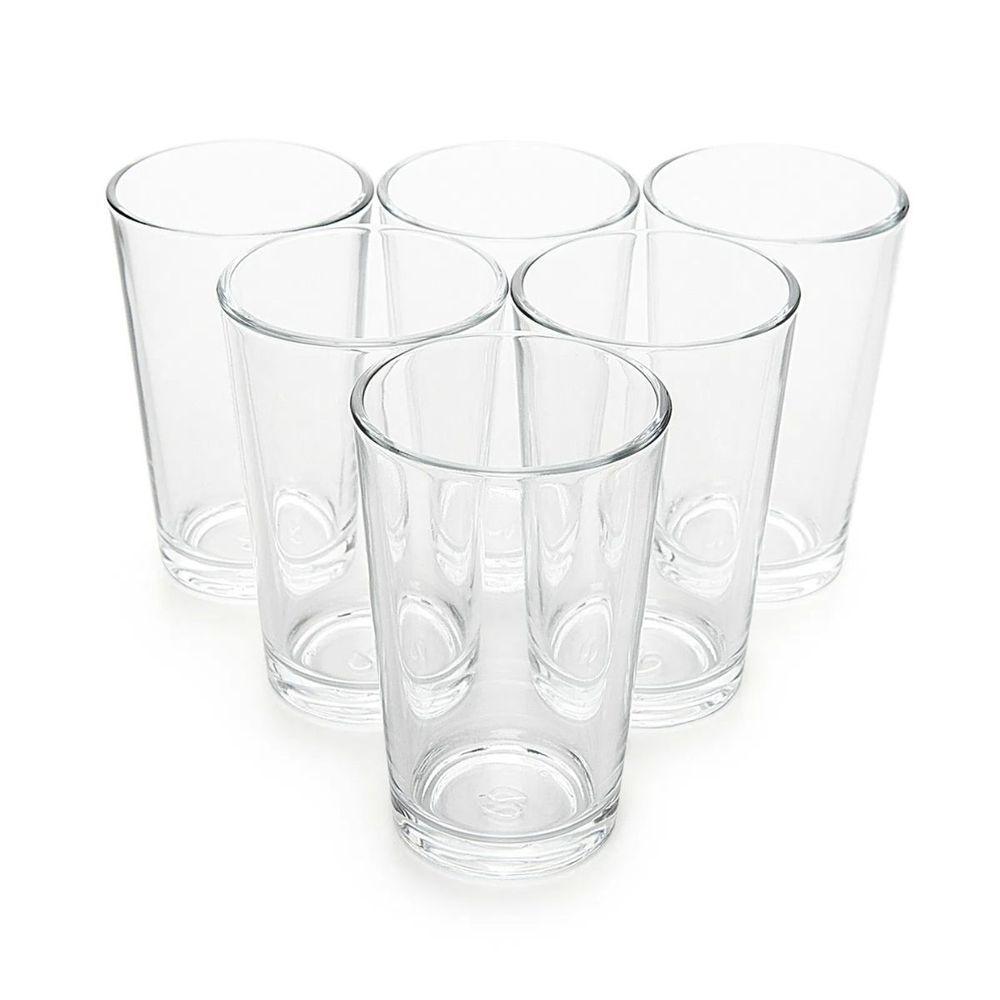 Conjunto De Copos Vidro Londres 240ml - Design Sofisticado - 1