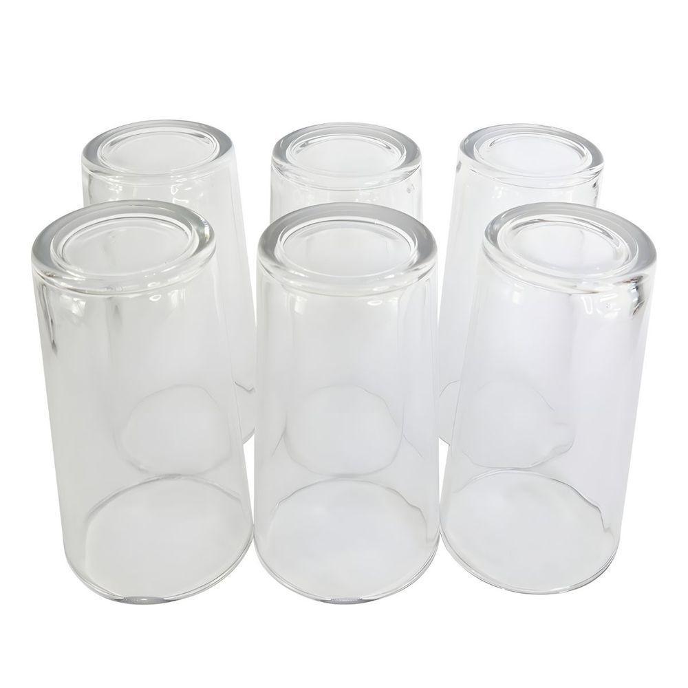 Conjunto De Copos Vidro Londres 240ml - Design Sofisticado - 10