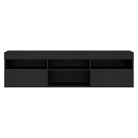 Rack Tv 65'' Com 2 Portas Paris Multimóveis Preto