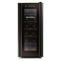 Adega Climatizada Brastemp Display Touch 12 Garrafas BZC12 Preto - 110V - 3