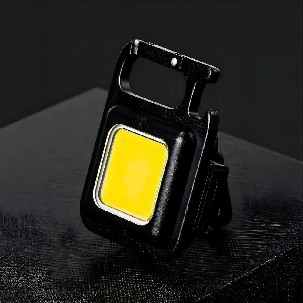 Lanterna Recarregável Chaveiro Multifunção Led Cob Abridor - 2