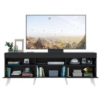 Rack Tv 65'' Com Pés Retrô E 2 Portas Paris Multimóveis - 3