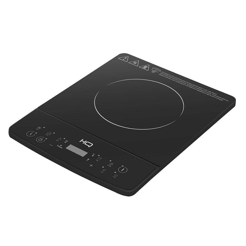 Cooktop de Indução HQ 1 Boca Portátil 2000W Preto HQ-IDS2001 220V - 2