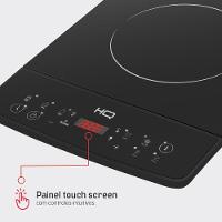 Cooktop de Indução HQ 1 Boca Portátil 2000W Preto HQ-IDS2001 220V
