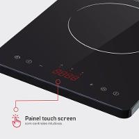 Cooktop de Indução HQ 1 Boca Portátil 2000W Preto HQ-IDS2001P 220V - 7