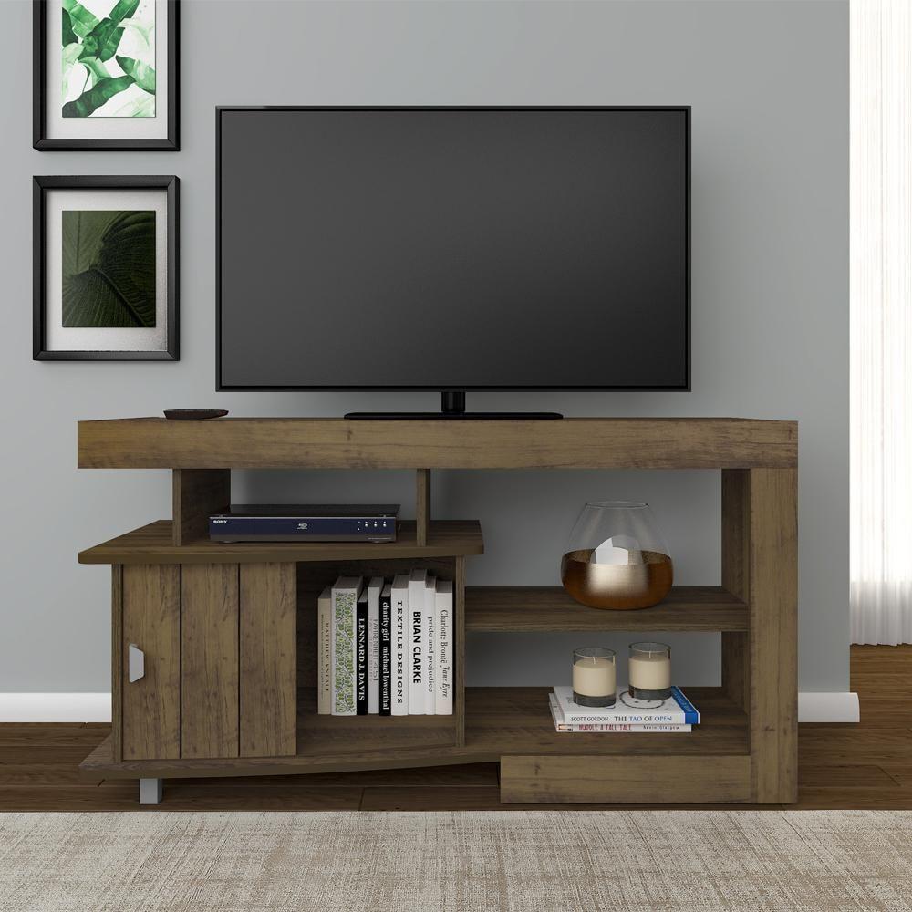 Rack Bancada Para Tv 50 Pol 1p 122 Cm Pinho Arly Pinho - 7