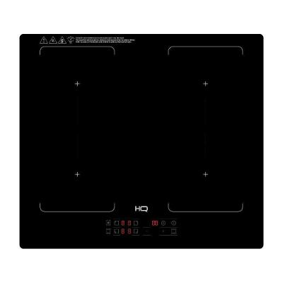 Cooktop de Indução Embutir HQ 4 Bocas Painel Touch Free Zone Preto 7000W HQ-IDE7004FZ 220V