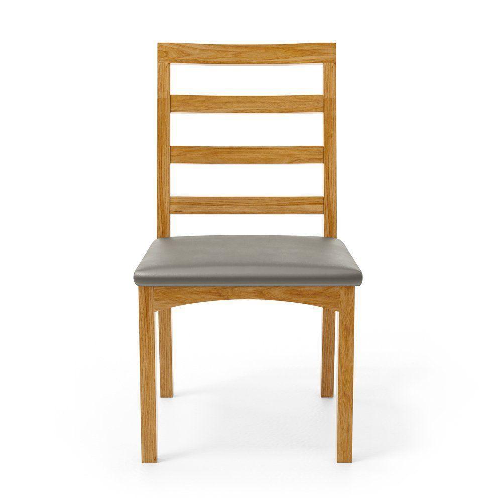 Kit Com 6 Cadeiras Cecília Madeira Maciça Assentos Estofados Para Mesa De Jantar Veludo Chumbo 109 - 4