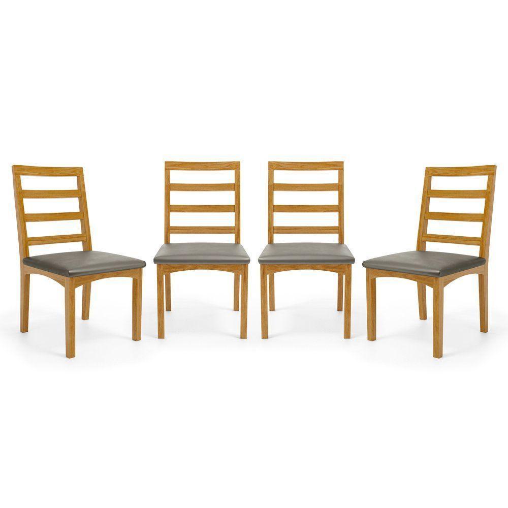 Kit Com 4 Cadeiras Cecília Madeira Maciça Assentos Estofados Para Mesa De Jantar Veludo Chumbo 109 - 1