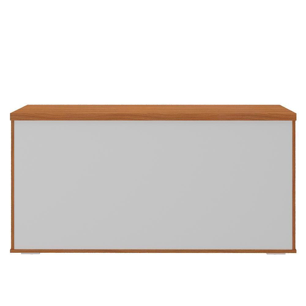 Balcão Para Escritório Com Chave 148cm Corp A06 Freijó-branco - Mpozenato - 8