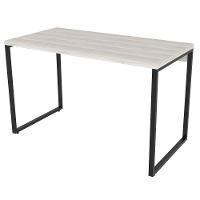 Mesa De Escritório Office 135cm Estilo Industrial Prisma C08 Snow - Mpozenato - 5