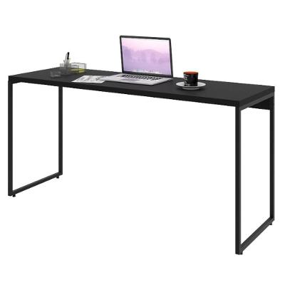 Mesa de Escritório Retangular Dynamica Industrial em MDF e Aço 150cm Preto