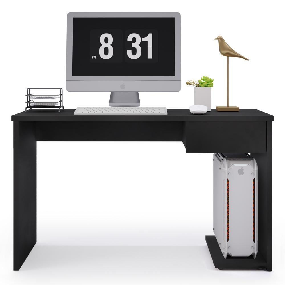 Mesa De Escritório Para Computador Noronha M09 Preto - Mpozenato - 1