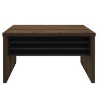 Mesa Para Escritório 135cm Tamburato A06 Marrom-preto - Mpozenato - 7