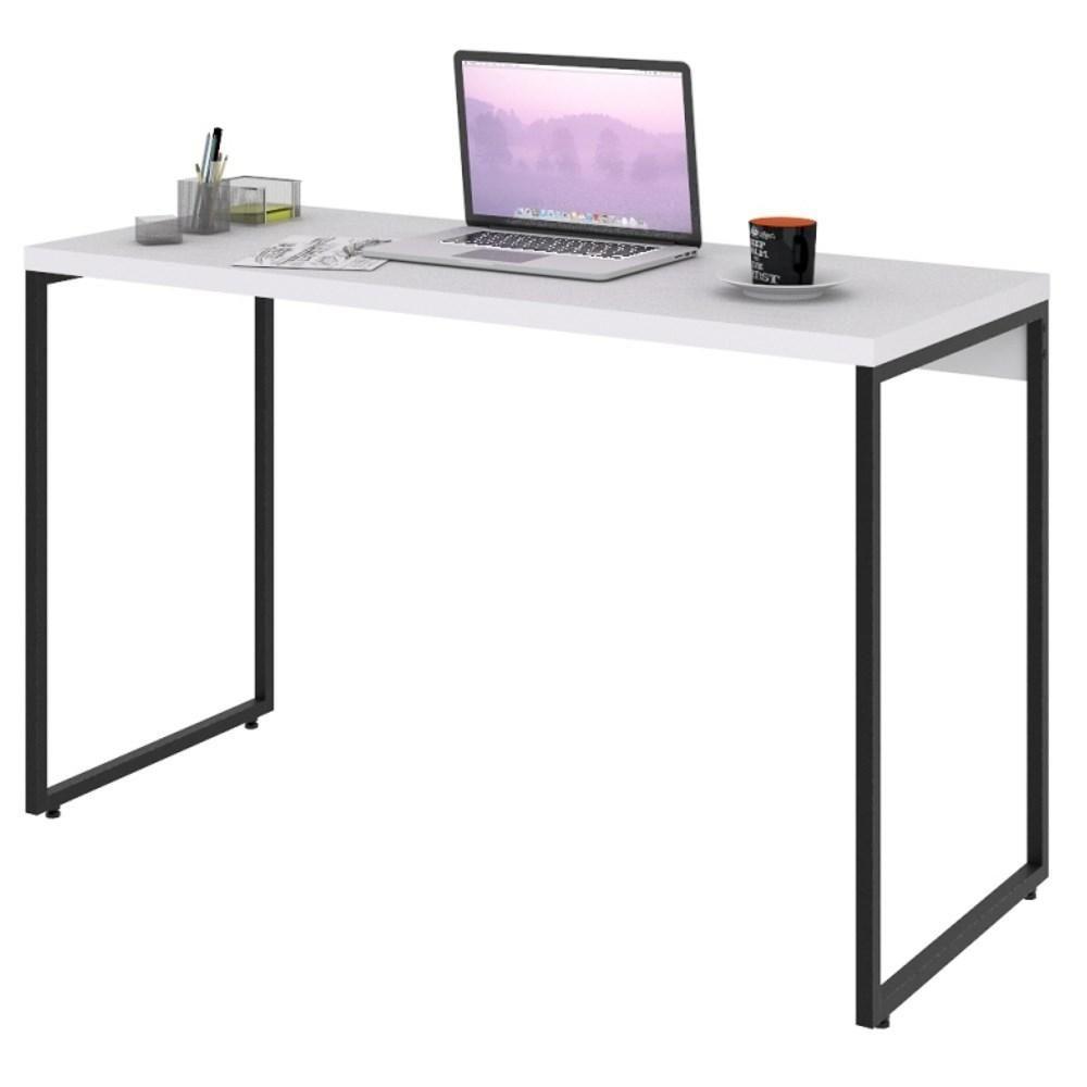 Mesa De Escritório Escrivaninha 120cm Dynamica Industrial C08 Branco Chess - Mpozenato - 1