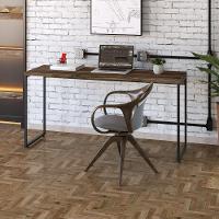 Mesa De Escritório Escrivaninha 150cm Dynamica Industrial C08 Carvalho Dark - Mpozenato - 2