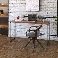 Mesa De Escritório Escrivaninha 135cm Dynamica Industrial C08 Nogal - Mpozenato - 2