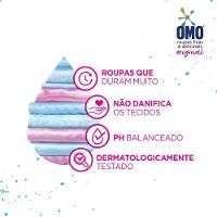 Lava Roupas Omo Para Roupas Finas E Delicadas Original - Sabão Liquido 900ml - 4