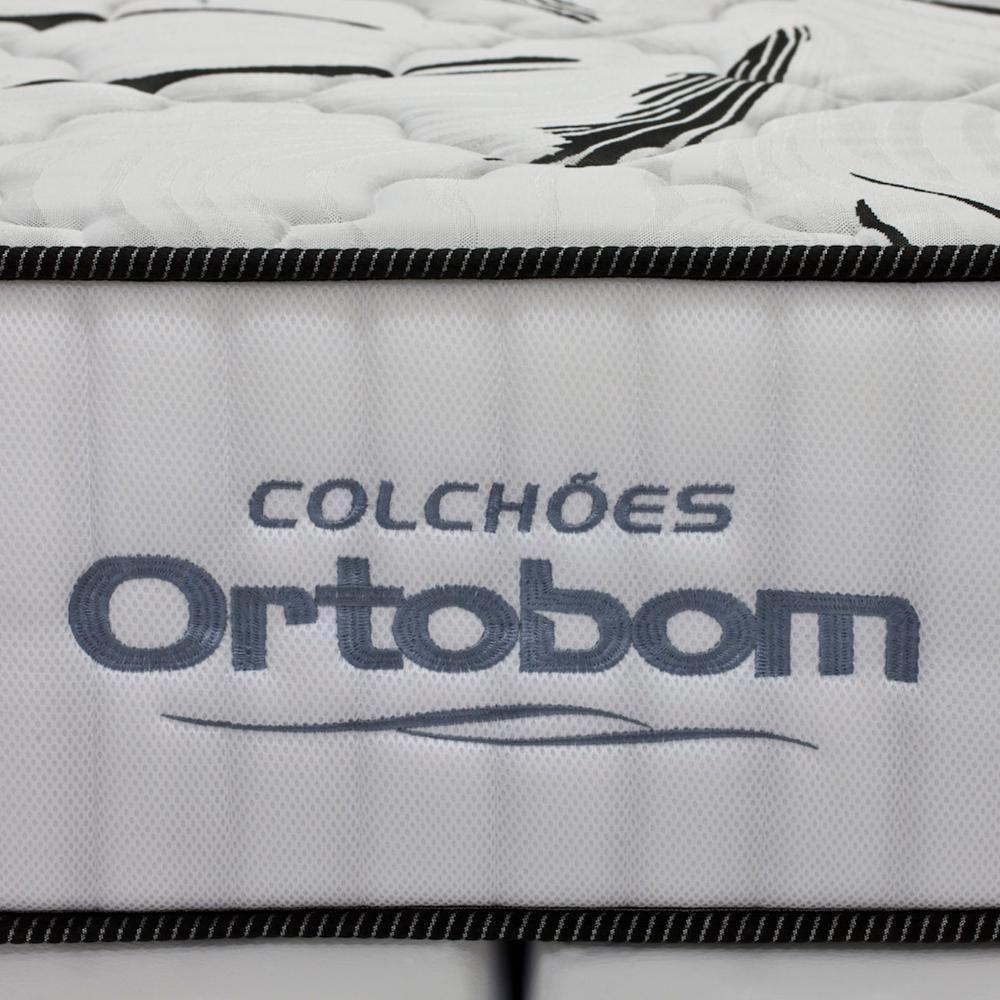 Colchão Solteiro Highfoam Bordado Espuma Hr45 88x188x28cm - Ortobom - 2
