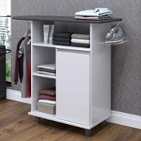 Tábua De Passar Com Balcão 1 Porta Giovana Branco - Lumil - 2