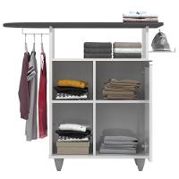 Tábua De Passar Com Balcão 1 Porta Giovana Branco - Lumil - 3