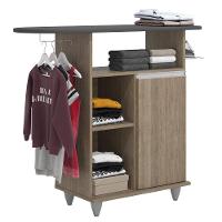 Tábua De Passar Com Balcão 1 Porta Giovana Castanho - Lumil - 1