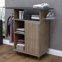 Tábua De Passar Com Balcão 1 Porta Giovana Castanho - Lumil - 2