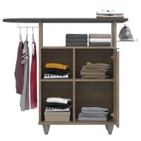 Tábua De Passar Com Balcão 1 Porta Giovana Castanho - Lumil - 3