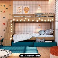 Beliche Infantil Com Escada E 4 Gavetas Infix C06 Aveiro-azul - Mpozenato - 5