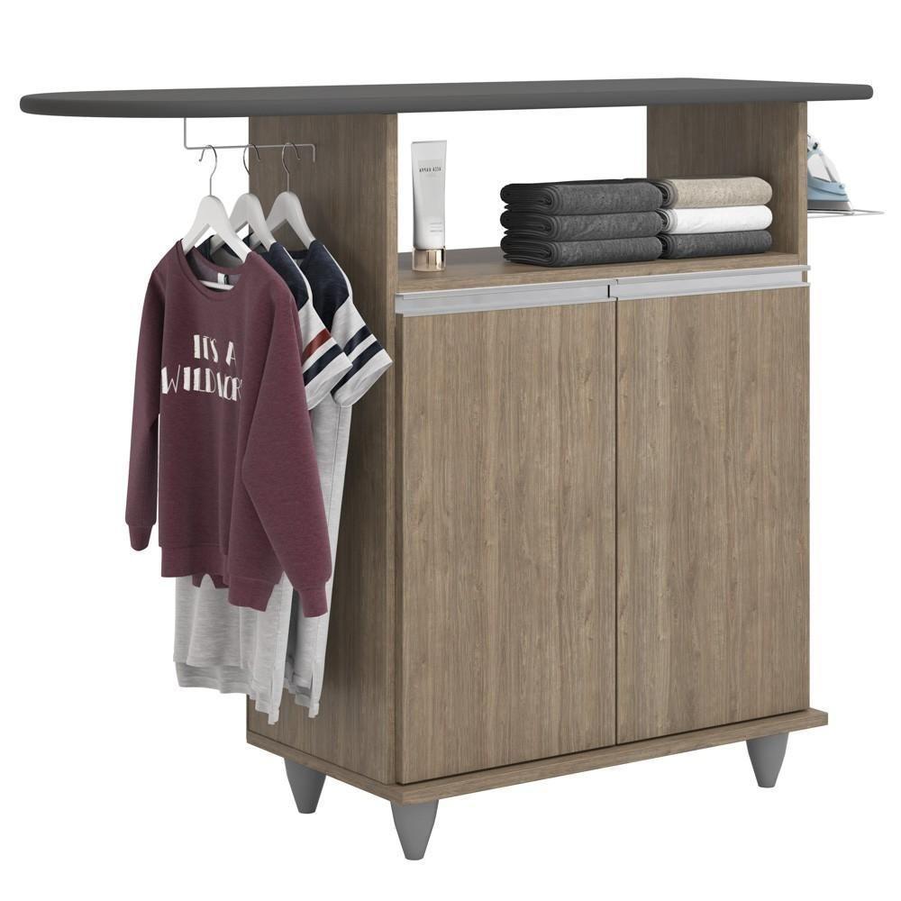 Tábua De Passar Com Balcão 2 Portas Carla Castanho - Lumil - 1