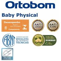 Colchão Para Berço Americano Baby Physical D18 70x130x10cm - Ortobom - 5