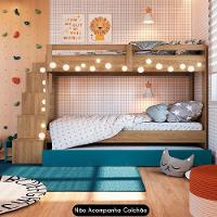 Treliche Infantil Com Escada E Nichos Infix C06 Aveiro-azul - Mpozenato - 5