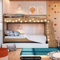 Treliche Infantil Com Escada E Nichos Infix C06 Aveiro - Mpozenato - 5