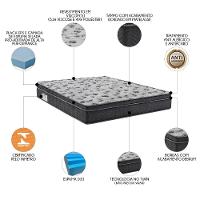 Colchão Casal Iso 1.0.0 Ortopillow Espuma D33 138x188x18cm - Ortobom - 3