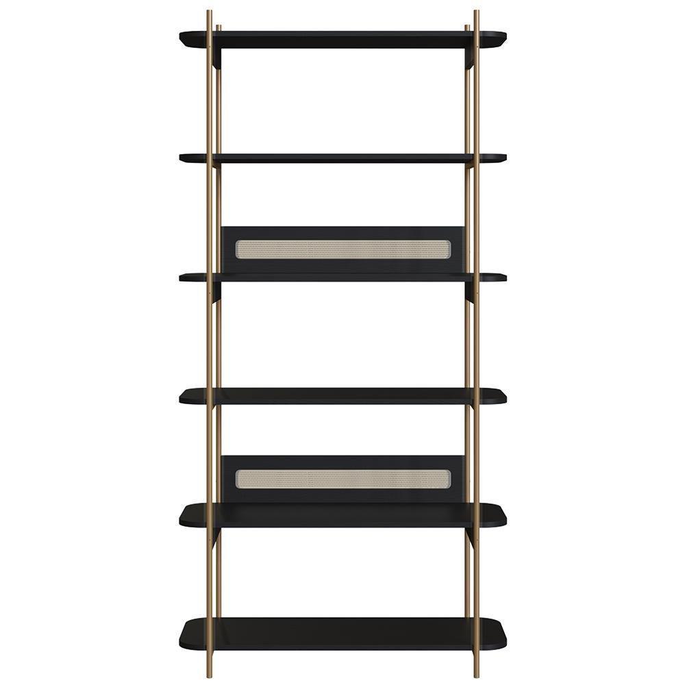 Estante Industrial Pés De Metal Arlo A10 Nero-dourado - Mpozenato - 5